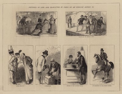Pictures of Life and Character in Paris by an English Artist, VI by William Ralston